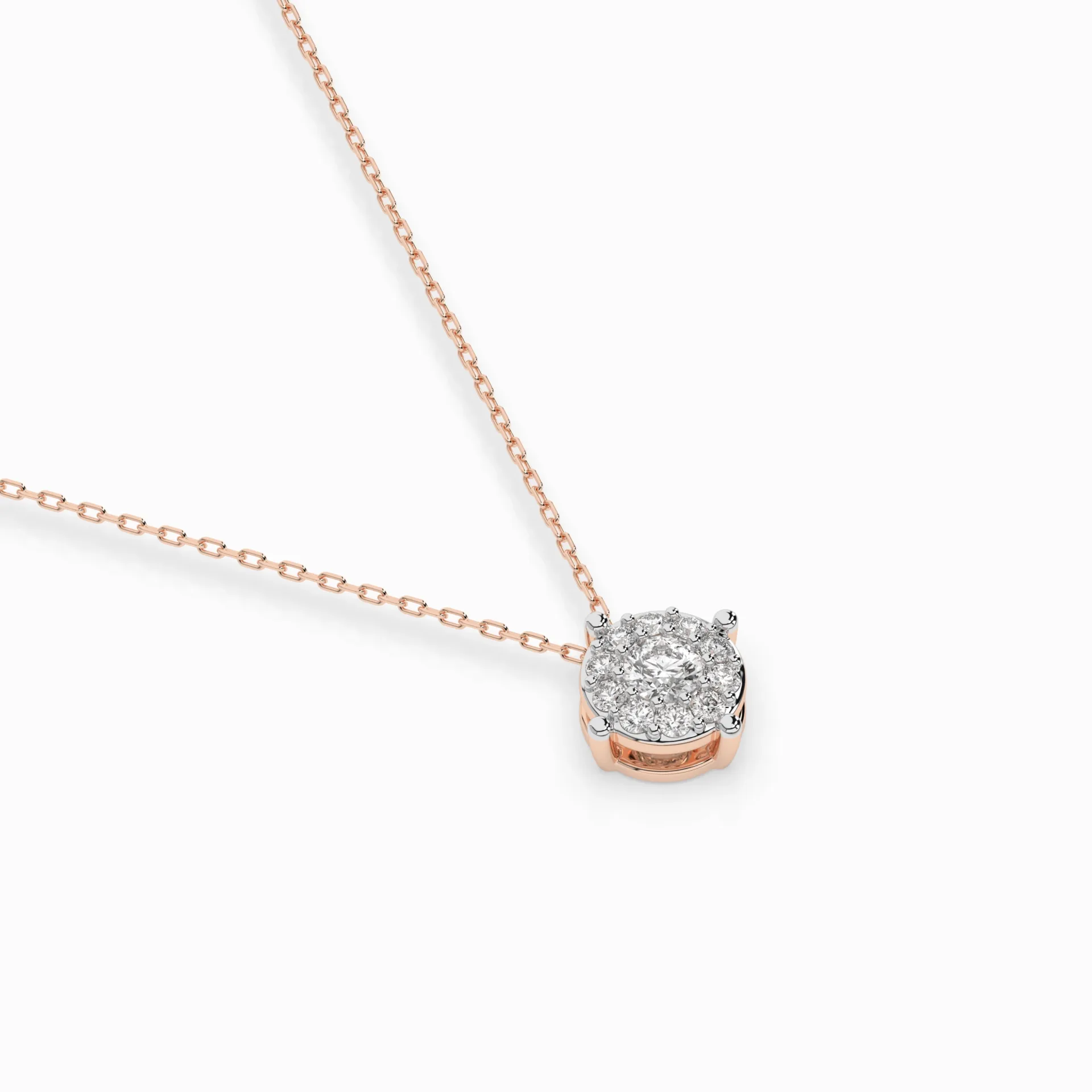 Кольє Солітер Вічність 0.06 ct — 104-10001(2.5) - Зображення 9