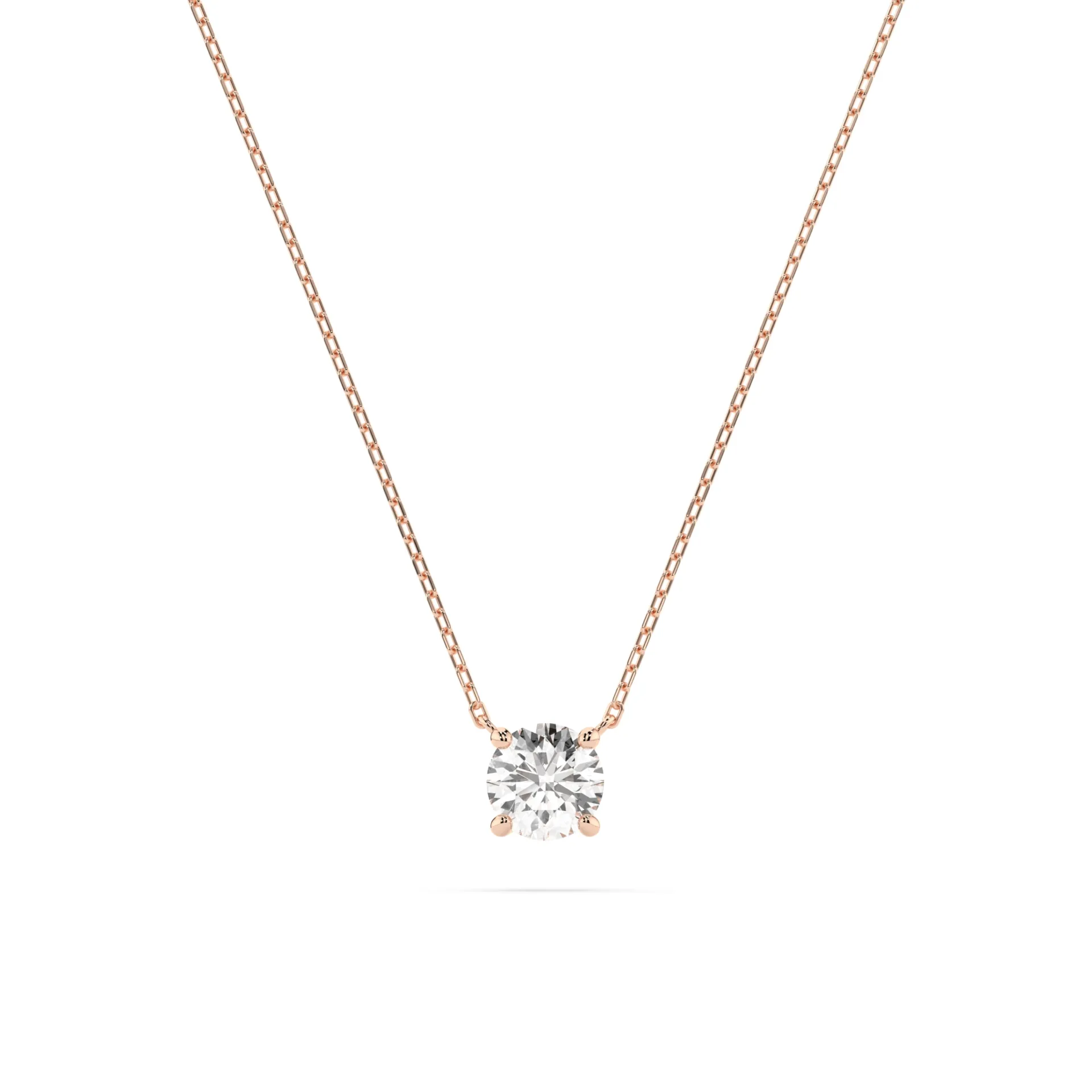 Кольє Солітер 0.3 ct — 104-10040(4.2) (2.0 г) - Зображення 8